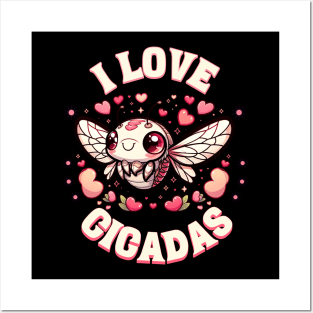 Cicadas Nature's comeback kid funny Posters and Art